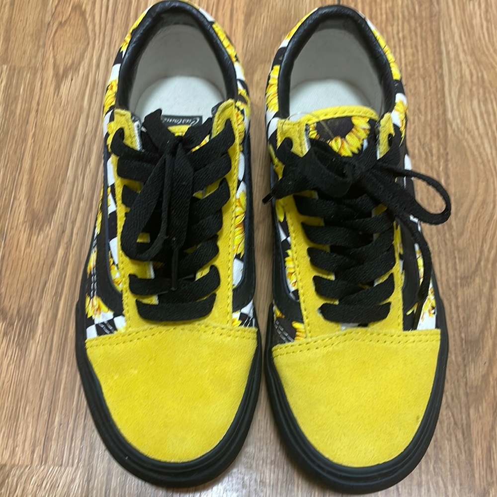 vans platform sunflower vans